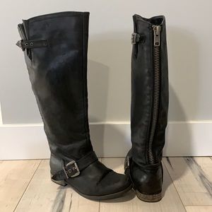 Browns mid calf high boot